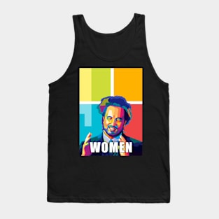 WOMEN Meme Wpap Pop Art Tank Top